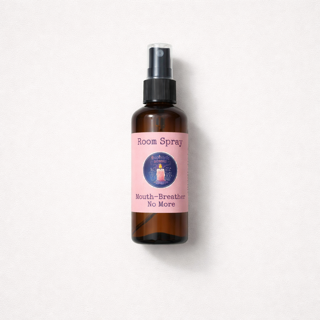 Mouth breather no more room spray